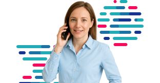Kobieta rozmawiająca przez telefon
