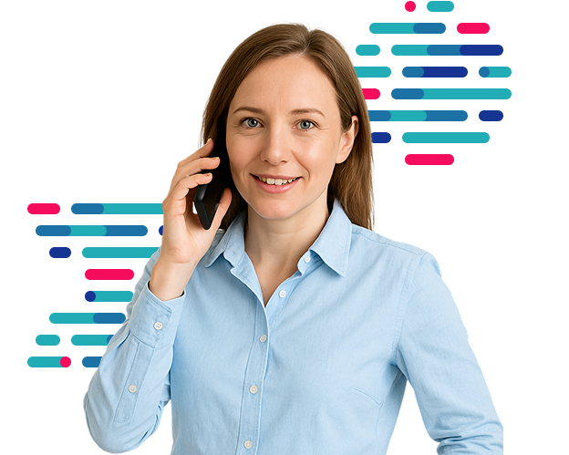 Kobieta rozmawiająca przez telefon
